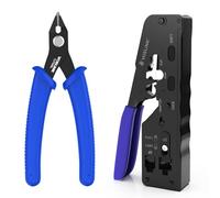 VCELINK Pinze per Taglierine di Precisione, Tronchesino Modellismo per il Filo di Rame 0-1.2 MM,