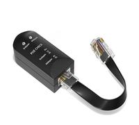 VCELINK PoE Tester con Cavo di Prova, Rilevatore di Stato Power Over Ethernet per il Rilevamento di Mid span o end span, PoE TEST-CE-EMC, Certificato RoHS 2.0, Nero, 1 pezzo