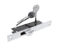 VCHEL Serrature A Chiave A Forma Di Croce Con Serratura A Gancio Per Porta Scorrevole In Lega Di Alluminio Durevole Per Porta In Vetro Incorniciata