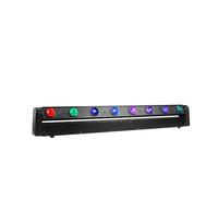 VCHICS Luce LED RGB, Barra LED da 1/2/4 pezzi 8x12W RGBW 4 in 1, luce e a testa DMX512 for DJ, discoteca, feste, night club, eventi, spettacoli, effetti scenici(1PCS LED BAR)
