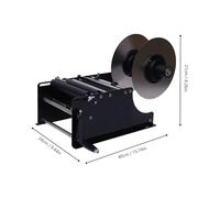 VCHICS MT-30 10-30 Pezzi/min Etichettatrice Manuale semiautomatica for Bottiglie Rotonde Etichettatrice Adesiva per Uso Fai da Te