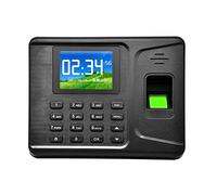 VCHICS Orologi per dipendenti di piccole imprese, A-F261. Impronta digitali Swipe Password Time Frequence Machine Assicurazione for ufficio Grande capacità di memoria, 45546784649649