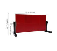 VCHICS Tavola di Rimbalzo for Ping Pong con 8 gomme Rosse, tavola di Ritorno for Ping Pong migliorata di seconda nerazione, Attrezzatura for l'autoallenamento per Uso Fai da Te