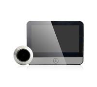 VChics Videocitofono, Campanello con display IPS da 4,3" ad alta capacità, spioncino digitale, telecamera for porta, occhio di gatto, 120°, 2K300W, pixel, monitor for esterni(6 inch)