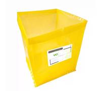 VCI - Confezione da 100 sacchetti richiudibili in polietilene, per prevenzione della ruggine, con chiusura a cerniera, per imballaggi antiruggine e a prova di umidità, protezione dei metalli,