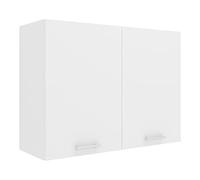VCM Armadietto da cucina larghezza 80 cm legno pensile cucina Esilo bianco