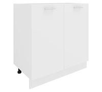 VCM Armadio da Cucina Larghezza 80 cm Ante battenti Base Cucina Mobili da Cucina Esilo Armadio da Cucina Larghezza 80 cm Ante battenti Base Cucina Mobili da Cucina Esilo Bianco