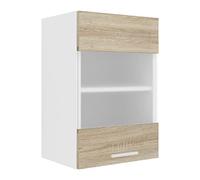VCM Esilo - Armadietto da cucina sospeso con due scomparti, dimensioni: ca. 60 x 40 x 31 cm
