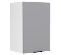 VCM Küchenschrank hängend | Maße ca. H. 60 x B. 40 x T. 31 cm | Hängeschrank mit Zwei Fächern | Küchenmöbel - Fasola Weiß/Anthrazit