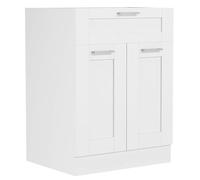 VCM Mobile da Cucina Larghezza 60 cm cassettiera Cucina mobili Cucina casa di Campagna Colura Mobile da Cucina Larghezza 60 cm cassettiera Cucina mobili Cucina casa di Campagna Colura Bianco