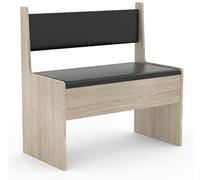 VCM Panca angolare in Legno Panca con cassapanca Esal Larghezza 80 cm Panca angolare in Legno Panca con cassapanca Esal Larghezza 80 cm Rovere di Sonoma