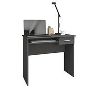 VCM Scrivania in Legno scrivania per Computer cassetto per Tastiera scrivania per Ufficio Arusa Scrivania in Legno scrivania per Computer cassetto per Tastiera scrivania per Ufficio Arusa Antracite