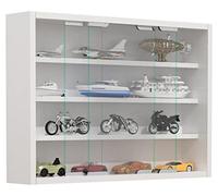 VCM Vetrina in Legno a Parete Vetrina a Parete Vetrina da Collezione Agisa M Vetrina in Legno a Parete Vetrina a Parete Vetrina da Collezione Agisa M Bianco