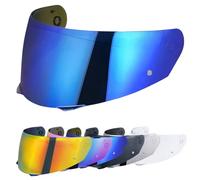 VCOROS Visiera Casco Moto per i90/ i91/HJ-33 Visiera per Casco Integrale | Sostituzione della Visiera della Lente del Casco del Parabrezza del Motocicl