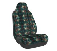 Vcroofdhxz Coprisedili elasticizzati per auto, motivo libellula sul fiore, universali, elastici, con design stampato, facile installazione e protezione per auto, SUV, camion e altro