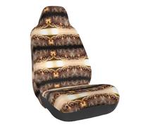 Vcroofdhxz Golden Retriever - Coprisedili elasticizzati per auto, universali, con design stampato, facile installazione e protezione per auto, SUV, camion e altro ancora