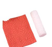 VCSZYAFX Rullo con Texture Floreale e Foglia for Strumento for Realizzare Orecchini di Gioielli Fai-da-Te in Argilla polimerica-plastica Design Senza Cuciture, Artigianato(Color 2)