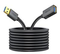VCZHS - Prolunga USB 3.0 da 6 m, prolunga USB da maschio A a femmina A, per lettore di schede USB, hard disk, tastiera, mouse, Playstation, Xbox, Oculus VR, stampante, fotocamera