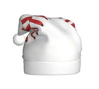 VCzsdff Baseball Lace Close Up Stampa Unisex Adulto Cerimonia Annuale 1 Pz Fasce di Natale Decorazione Albero di Natale Pupazzo di Neve Cappello di Babbo Natale