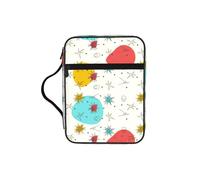 VCzsdff Borsa di stoccaggio stampata del modello sveglio della scrittura, supporto resistente dell'acqua della cancelleria, caso di studio di culto della chiesa
