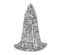 VCzsdff Gioco Citazioni Gothic Medievale Mantello Con Cappuccio Per Adolescenti Cosplay Costume Rinascimento Fiera Palcoscenico Teatro Robe