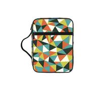 VCzsdff La figura geometrica ha stampato la borsa di stoccaggio della scrittura, supporto resistente dell'acqua della cancelleria, caso di studio di culto della chiesa