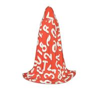 VCzsdff Numbers Arts - Mantello gotico medievale con cappuccio per adolescenti, costume da cosplay rinascimentale, fiera, teatro, vestaglia