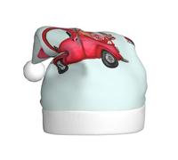 VCzsdff Romantico camion cuore palloncino stampa unisex adulto cerimonia annuale 1 pz fasce di Natale decorazione albero di Natale pupazzo di neve cappello di Babbo Natale