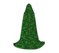 VCzsdff Sfondo Giorno Di San Patrizio Glitter Gotico Medievale Mantello Con Cappuccio Per Adolescenti Cosplay Costume Rinascimento Fiera Palcoscenico Teatro Robe