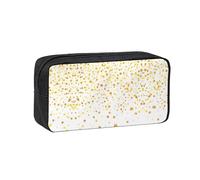 VCzsdff Sparsed Dreamy Stars and Spots - Astuccio portapenne con stampa, capiente, organizer per cancelleria, resistente, in poliestere, per università, lavoro, pendolarismo
