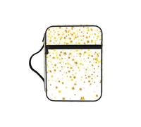 VCzsdff Sparsed Dreamy Stars and Spots stampato Scrittura Storage Bag, resistente all'acqua Cancelleria Holder Church Worship Study Case
