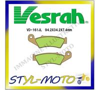 VD-161JL PASTIGLIE FRENI ANTERIORI SINTERIZZATE VESRAH SUZUKI DR-Z 400 E 2001