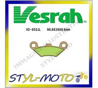 VD-952JL PASTIGLIE FRENI ANTERIORI SINTERIZZATE VESRAH POLARIS 2X 4 400 L 1994