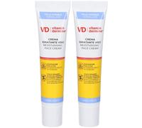 VD Vitamindermina Hyalo Trattamento Viso Idratante 2x40 ml Crema