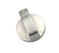 VDAMTPOGZ 1 pz Manopole universali for fornelli a gas, argento, interruttore di controllo del forno, pulsante di montaggio for accessori for fornelli a gas da 6 mm