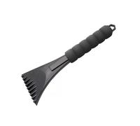 VDAMTPOGZ Pala Multifunzionale for la rimozione della Neve, spazzaneve, Spazzola for sbrinamento dei vetri delle Portiere Anteriori e Strumento for la rimozione del Ghiaccio(YH484856-Black 1PC)
