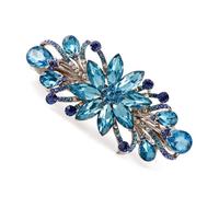 Vdaxvme 1920s Fascinator Strass Clip Per Le Donne Flapper Copricapo Accessori Per Cosplay Partito Delicato Fiore Clip