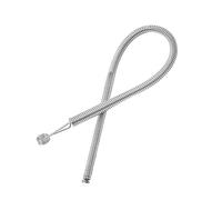 Vdaxvme 5 pezzi in acciaio metallo con cordoncino, effetto a molla flessibile, filo elastico, facile e veloce per infilare la corda, strumento per infilare nastri elastici