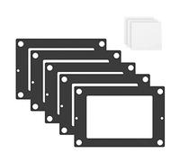 Vdaxvme 5PCS per stampante 3D fotopolimerizzazione custodia protettiva posteriore adesivo Pad portatile guarnizione con fori