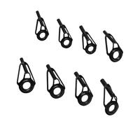 Vdaxvme 8 pz/set di dimensioni miste guida canna da pesca 6mm 8mm diametro esterno Baitcasting Eye Line anelli canna da pesca punta kit di riparazione guide