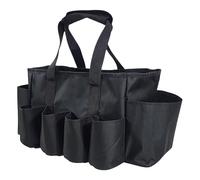 Vdaxvme Borsa portaoggetti portatile spaziosa organizer per barattoli porta attrezzi bevande resistente all'acqua 600D Oxford tessuto impermeabile sacchetto di stoccaggio