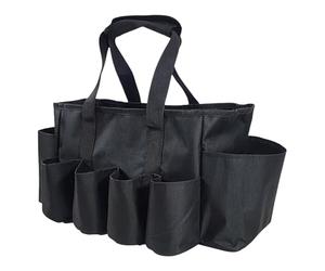 Vdaxvme Borsa portaoggetti portatile spaziosa organizer per barattoli porta attrezzi bevande resistente all'acqua 600D Oxford tessuto impermeabile sacchetto di stoccaggio