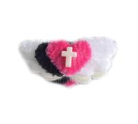 Vdaxvme Carino Cuore Frangia Forcine Per Capelli Donne Kid Hairgrip Copricapo Peloso Barrettes Accessori Dolci Ragazze Frangetta Clip