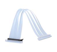 Vdaxvme Cavo di prolunga PCIE X16 per scheda grafica PCIE4.0 X16 maschio a 90 gradi 180 gradi femmina cavo bi-inverso