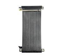 Vdaxvme Cavo di prolunga PCIe5.0 X16 sottile di alta qualità con design a doppio inversione e compatibilità ad alta frequenza per server ITX, alloggiamento ITX