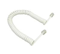 Vdaxvme Cavo Telefonico della Cornetta del Telefono Cavo A Spirale da 6 Piedi Cavo della Cornetta del Telefono Fisso A Spirale RJ9 4P4C