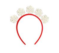 Vdaxvme Cerchietto decorativo per capelli a tema natalizio brillante, per Capodanno, feste, festival, riunioni di famiglia