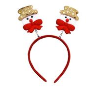 Vdaxvme Cerchietto per capelli con paillettes di Natale, accessori per feste, festival, feste scintillanti, cosplay, costume copricapo