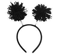 Vdaxvme Cerchietto per capelli con pompon arcobaleno di Natale, fascia da donna, fascia per trucco, per Pasqua, carnevale, cosplay, accessori per capelli