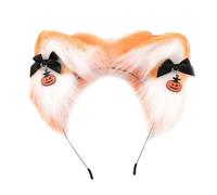Vdaxvme Cerchietto per capelli per Halloween, vampiri, demoni, lupo, orecchie, cerchietti per capelli, misura regolabile, per adulti, uomini e donne